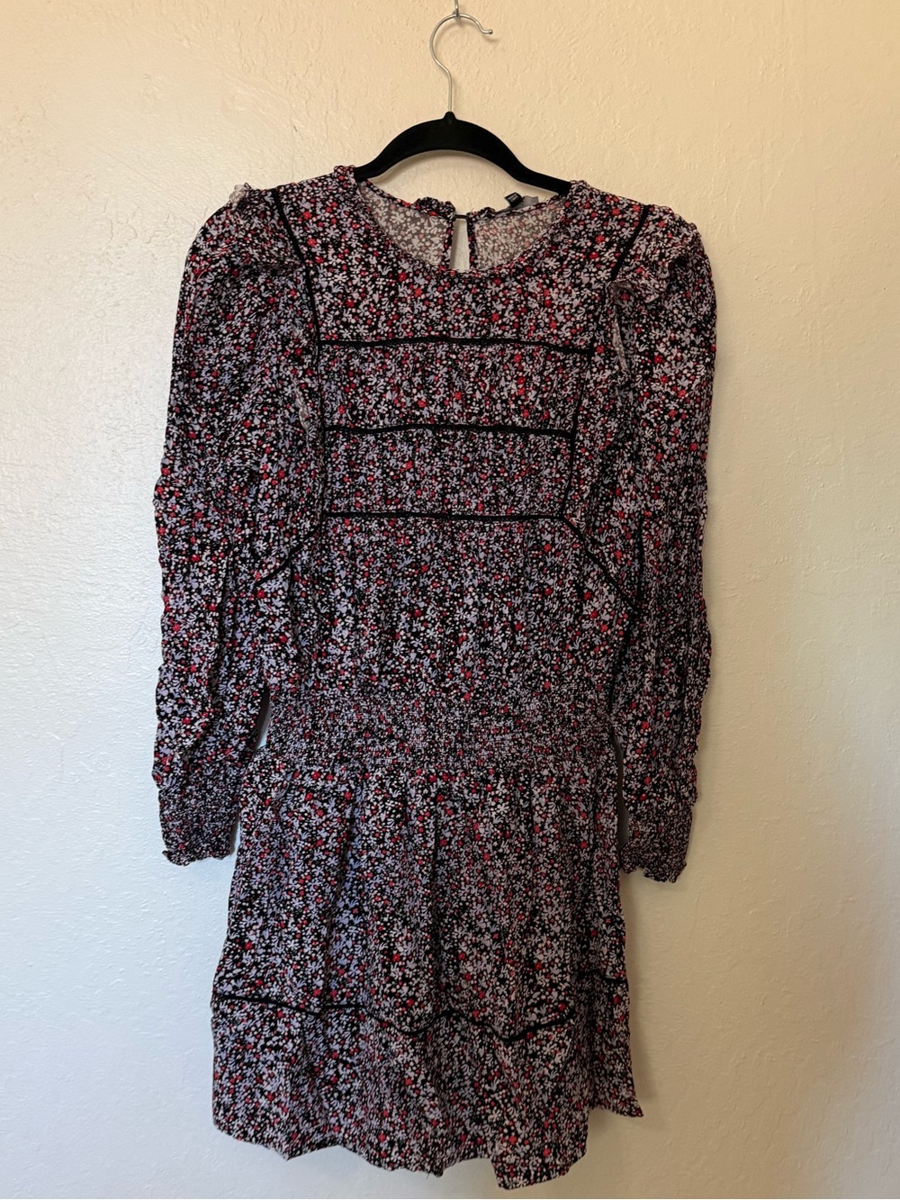 Rails Faren Mini Dress in the Midnight Meadow floral print size M